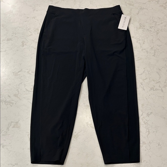 Athleta Brooklyn Mid Rise Ankle Pant in Black Plus Size 18 NWT - Picture 15 of 16